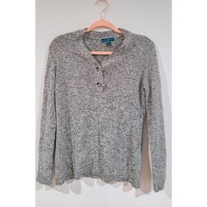 Women's Gray Heather Sweater Karen Scott Size S